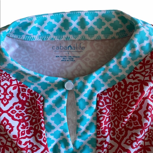 Girls Cabana Life Coverup Tunic Dress, UPF 50 - Picture 4 of 6